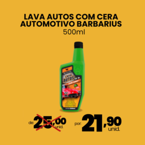 Lava Auto com Cera